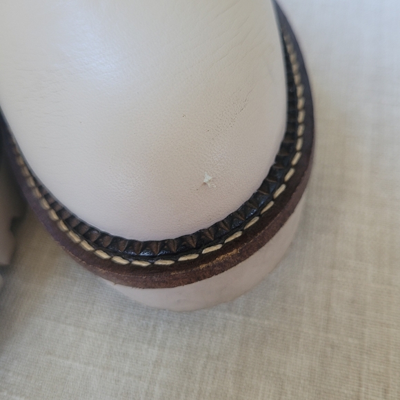 Caslon Miller Taupe Leather Chelsea Boots - Picture 3 of 14